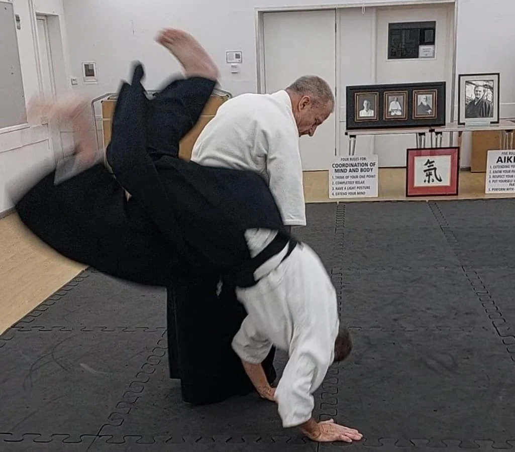 Training at Sarum Ki Aikido Club